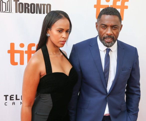 Idris Elba a snúbenica Sabrina Dhowre.